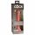 King Cock Elite 7 - Suction Cup Radio-Controlled Vibrator 7 inch - Natural 