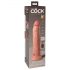 King Cock Elite 9 - 9 Inch Suction Cup Dildo - Natural