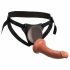 King Cock Elite Comfy - Strap-on Dildo with Harness (Dark Natural) 