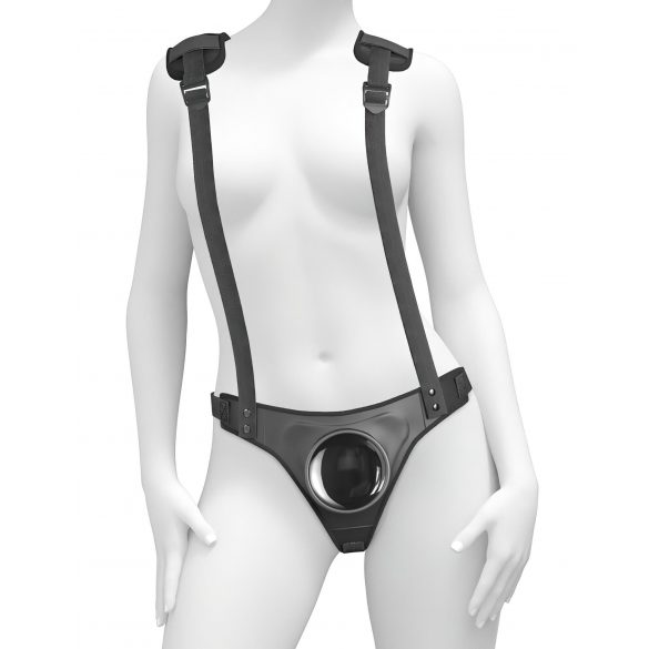 Body Dock - Strappable Lower Body Harness (Black) 