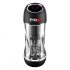 PDX ViewTube Pro - Suction Vibrating Masturbator (Black)