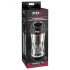 PDX ViewTube Pro - Suction Vibrating Masturbator (Black)