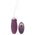 Javida - Radio-Controlled Rotating Beaded Vibrating Egg (Purple) 