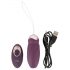 Javida - Radio-Controlled Rotating Beaded Vibrating Egg (Purple) 