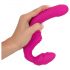 Strepless Strap-On - wearable vibrator (pink)