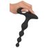 Black Velvet - Beaded Anal Vibrator (Black)