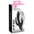 SMILE Triple - Rechargeable, Waterproof 3-Point Vibrator (Black) 