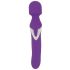 Javida Wand & Pearl - 2-in-1 Massage Vibrator (Purple) 