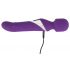 Javida Wand & Pearl - 2-in-1 Massage Vibrator (Purple) 