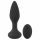 ANOS - Rechargeable, Radio-Controlled, Rotating Beaded Spiral Anal Vibrator (Black) 