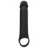 Rebel - Rechargeable, Wireless Vibrating Penis Sleeve (Black) 