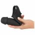 Rebel - Rechargeable, Wireless Vibrating Penis Sleeve (Black) 