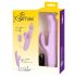 SMILE Thrusting - Rechargeable Clitoral, Rotating Thrusting Vibrator (Purple) 