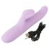 SMILE Thrusting - Rechargeable Clitoral, Rotating Thrusting Vibrator (Purple) 