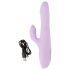 SMILE Thrusting - Rechargeable Clitoral, Rotating Thrusting Vibrator (Purple) 