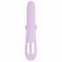 SMILE Thrusting - Rechargeable Clitoral, Rotating Thrusting Vibrator (Purple) 