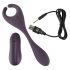 Couples Choice - Rechargeable Dual Motor Vibrator with Radio (Purple)