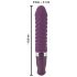 SMILE Soft - rechargeable, warming vibrator (purple) 