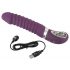 SMILE Soft - rechargeable, warming vibrator (purple) 