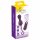 SMILE RC Vibrating Love Eggs - rechargeable, wireless (purple) 