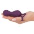 SMILE RC Vibrating Love Eggs - rechargeable, wireless (purple) 