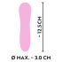 Cuties Mini - Rechargeable, Waterproof, Spiral Vibrator (Pink) 