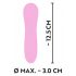 Cuties Mini - Rechargeable, Waterproof, Spiral Vibrator (Pink) 