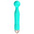 Cuties Mini Wand - Rechargeable, Waterproof Massager Vibrator (Green)