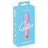 Cuties Mini - rechargeable, waterproof, grid vibrator (purple) 