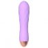 Cuties Mini - rechargeable, waterproof, grid vibrator (purple) 