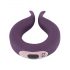 Couples Choice - Rechargeable Dual Motor Penis Ring (Purple) 