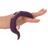 Couples Choice - Rechargeable Dual Motor Penis Ring (Purple) 