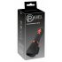 Rebel - Battery Powered, Dual Motor glans Vibrator (Black) 