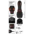 Rebel - Battery Powered, Dual Motor glans Vibrator (Black) 