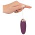 Javida Shaking Love - Wireless Pulsating Vibrating Egg (Purple) 