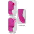 Javida Wand - 3-Function Massager Vibrator (Purple) 