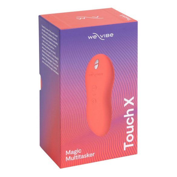 We-Vibe Touch X - Rechargeable, Waterproof Clitoral Vibrator (Coral) 