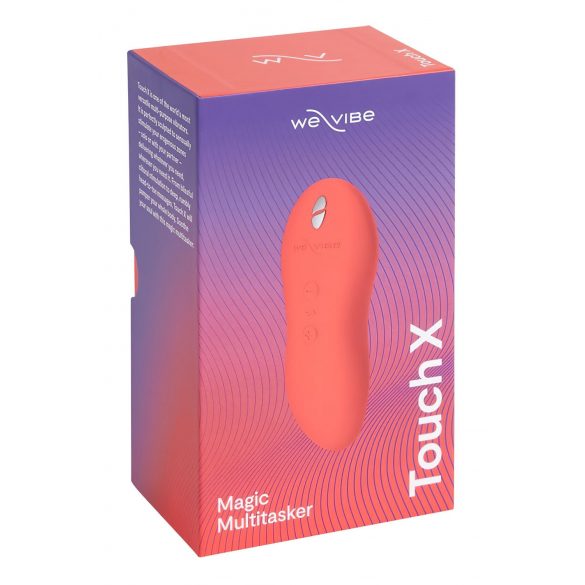 We-Vibe Touch X - Rechargeable, Waterproof Clitoral Vibrator (Coral) 