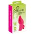 SMILE Licking - Wireless Air-Wave Finger Vibrator (Pink) 