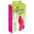 SMILE Licking - Wireless Air-Wave Finger Vibrator (Pink) 