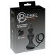 Rebel 2in1 - Wireless Anal Vibrator with Cock Ring (Black) 