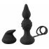 Rebel 2in1 - Wireless Anal Vibrator with Cock Ring (Black) 