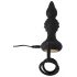 Rebel 2in1 - Wireless Anal Vibrator with Cock Ring (Black) 