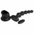 3Some Wall Banger Beads - Rechargeable, Wireless Prostate Vibrator (Black) 