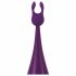 Javida - 2in1 Rechargeable Clitoral Stimulator and Vibrator Set (Purple) 