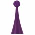 Javida - 2in1 Rechargeable Clitoral Stimulator and Vibrator Set (Purple) 