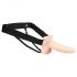 You2Toys Strap-On - Hollow, Wearable Vibrator (Natural)