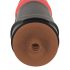 WYNE 04 - Rechargeable Vibrating Suction Masturbator (Black-Red) 