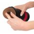 WYNE 04 - Rechargeable Vibrating Suction Masturbator (Black-Red) 