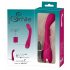 SMILE G-spot - Rechargeable, ribbed G-spot vibrator (purple)